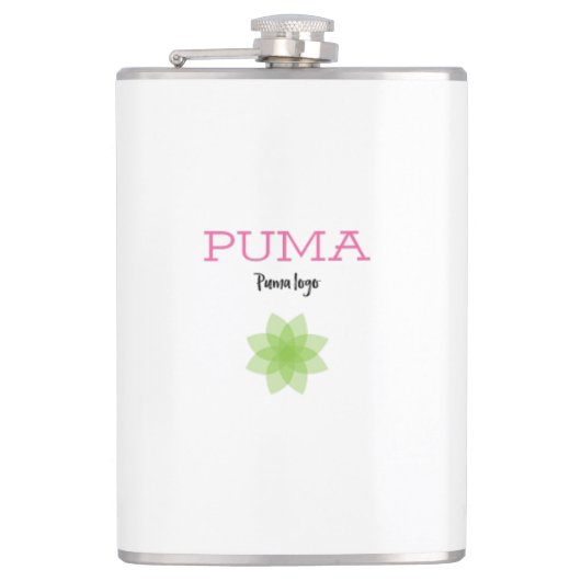 Vinylwaterkolf Heupfles (Voorkant)