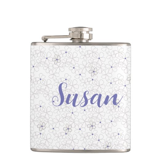 Vinylwaterkolf Heupfles (Voorkant)