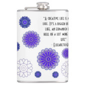 Vinylwaterkolf Heupfles (Voorkant)