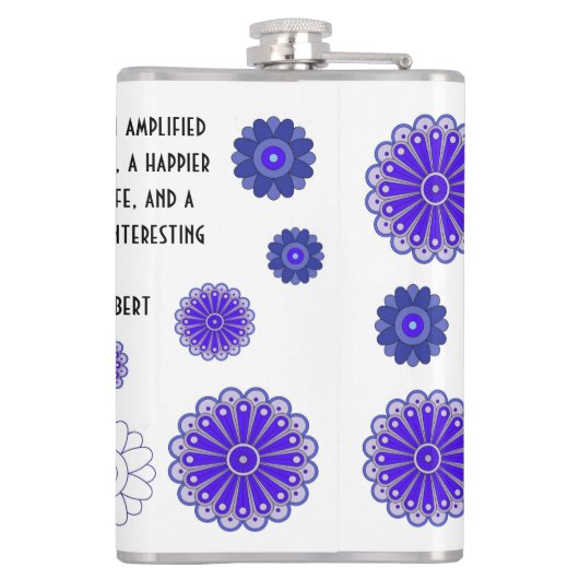 Vinylwaterkolf Heupfles (Achterkant)