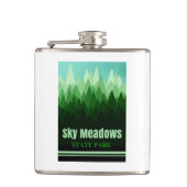 Vinylwaterkolf Heupfles (Voorkant)