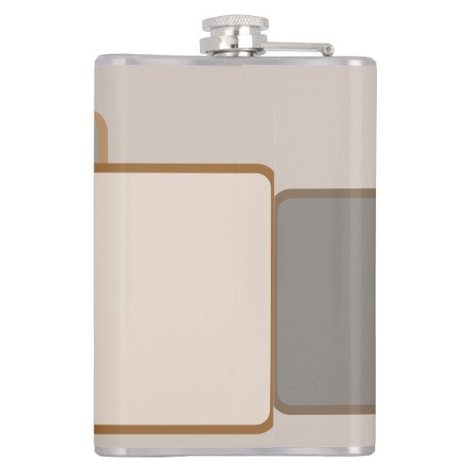 Vinylwaterkolf Heupfles (Achterkant)