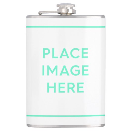 Vinylwaterkolf Heupfles (Voorkant)