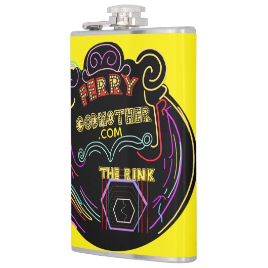 Vinylwaterkolf Heupfles (Links)