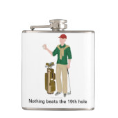 Vinylwaterkolf Heupfles (Voorkant)