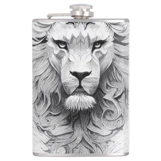 Vinylwaterkolf Heupfles (Voorkant)