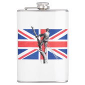 Vinylwaterkolf Heupfles (Voorkant)