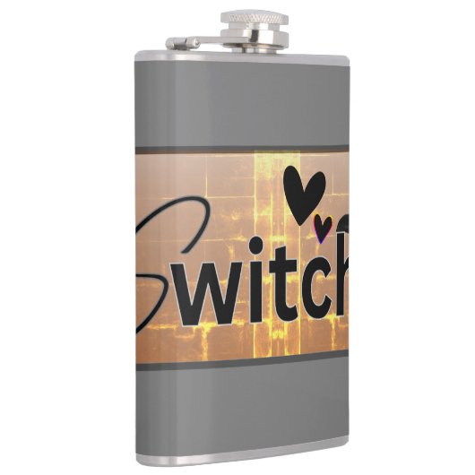 Vinylwaterkolf Heupfles (Rechts)