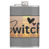 Vinylwaterkolf Heupfles (Voorkant)