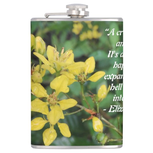 Vinylwaterkolf Heupfles (Voorkant)