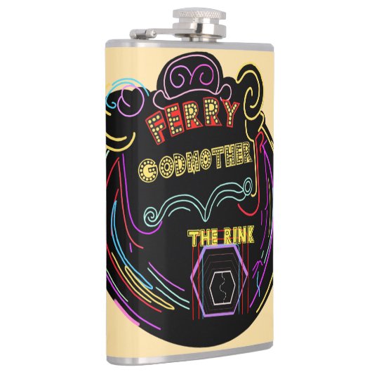 Vinylwaterkolf Heupfles (Rechts)