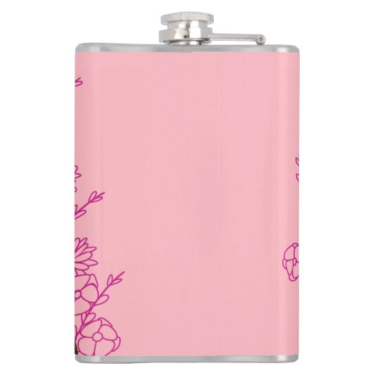 Vinylwaterkolf Heupfles (Achterkant)