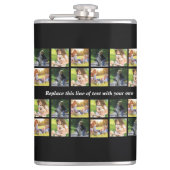 Vinylwaterkolf Heupfles (Voorkant)