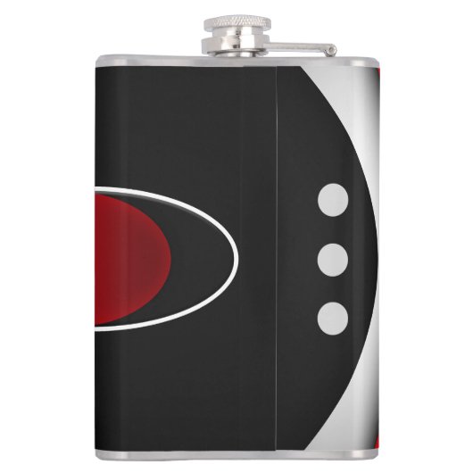 Vinylwaterkolf Heupfles (Achterkant)