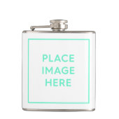 Vinylwaterkolf Heupfles (Voorkant)