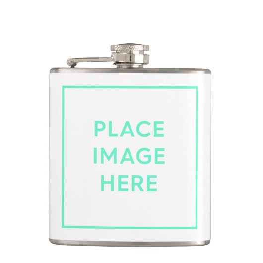 Vinylwaterkolf Heupfles (Voorkant)