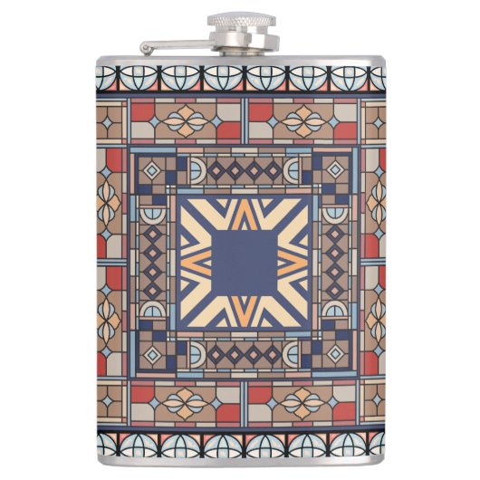 Vinylwaterkolf Heupfles (Voorkant)