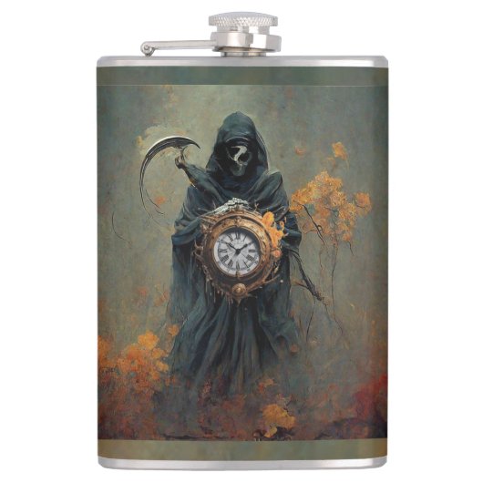 Vinylwaterkolf Heupfles (Voorkant)