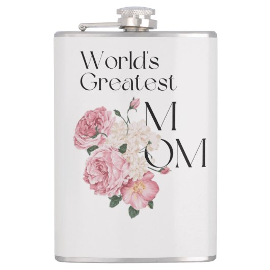 Vinylwaterkolf Heupfles (Voorkant)