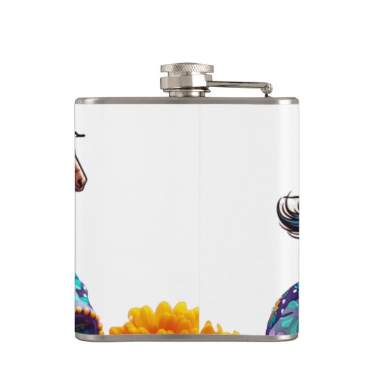 Vinylwaterkolf Heupfles (Achterkant)