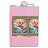 Vinylwaterkolf Heupfles (Achterkant)