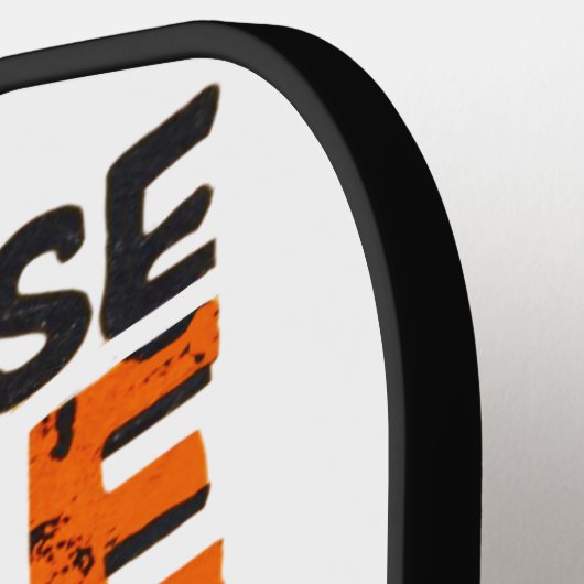 Vinylwaterkolf Pickleball Paddle (Links Detail)