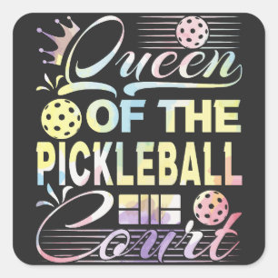 Vinylwaterkolf Vierkante Sticker