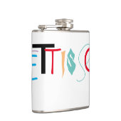 Vinylwikkel, 6 oz. heupfles (Rechts)