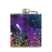 Vinylwikkel, 6 oz. heupfles (Achterkant)