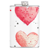 Vinylwikkel, 8 oz. heupfles (Voorkant)