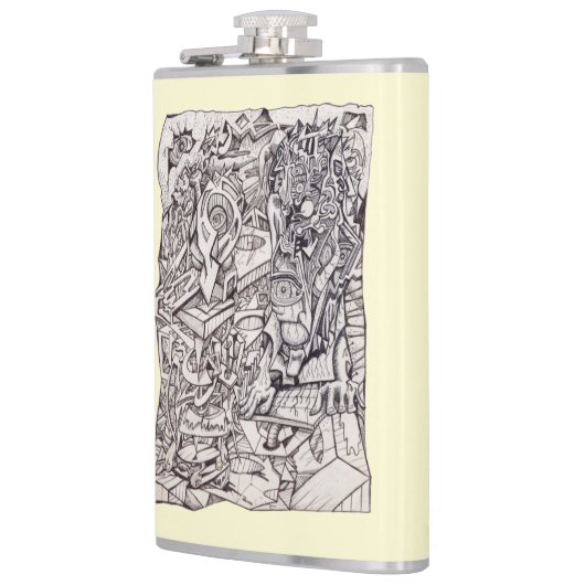 Vinylwikkel-, worstvellen heupfles (Links)