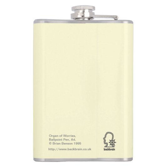 Vinylwikkel-, worstvellen heupfles (Achterkant)