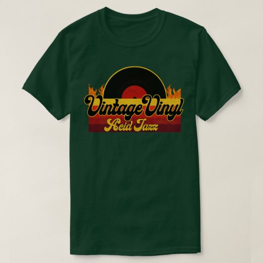  vinylzuur jazz t-shirt (Design voorkant)
