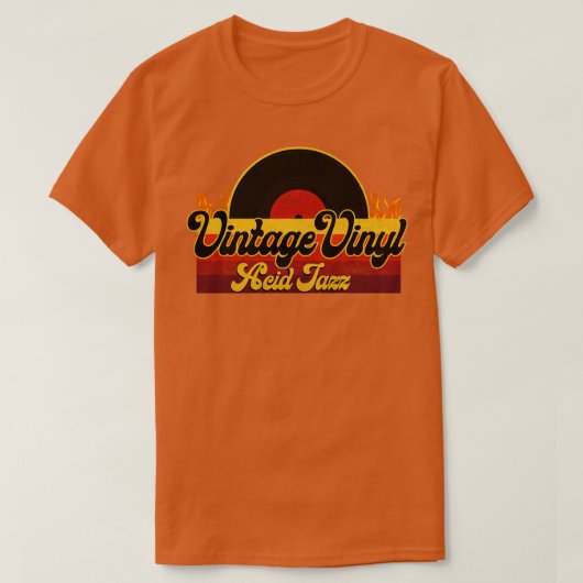  vinylzuur jazz t-shirt (Design voorkant)