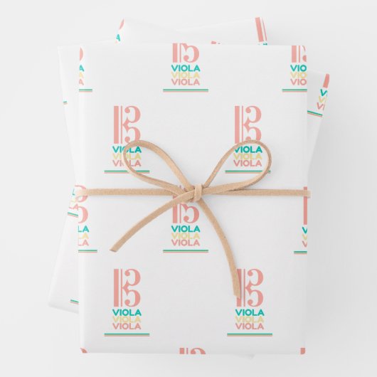 Viola Alto Clef inpakpapier (In situ)