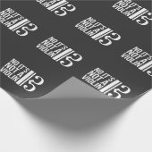 Viola Alto Clef Musician Humor geen Violin Cadeaupapier (Hoek)