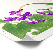 Viola, Arabische sterbloem door Tanigami Konan Poster (Hoek)