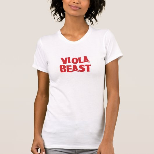Viola Beast T-shirt - Dames (Voorkant)