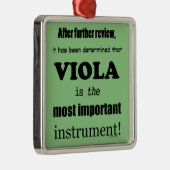 Viola belangrijkste instrument metalen ornament (Rechts)