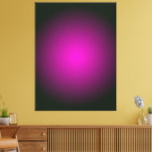 VIOLA BLACK Original Gradient Stretted Canvas RV (Insitu (Woonkamer))