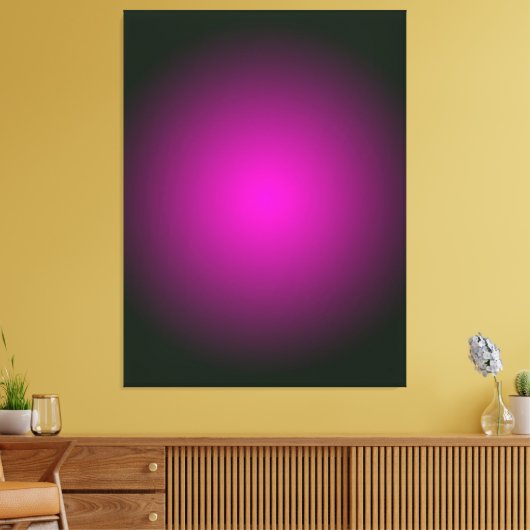 VIOLA BLACK Original Gradient Stretted Canvas RV (Insitu (Woonkamer))