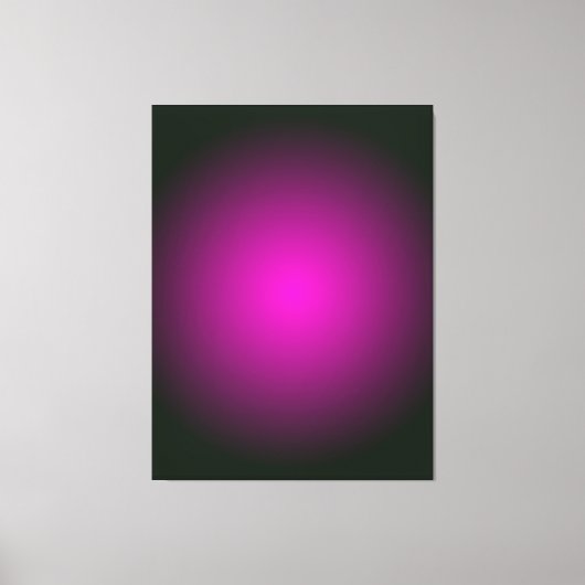 VIOLA BLACK Original Gradient Stretted Canvas RV (Voorkant)