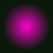 VIOLA BLACK Original Gradient Stretted Canvas RV