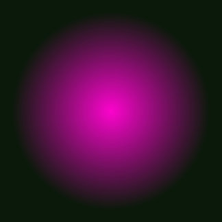 VIOLA BLACK Original Gradient Stretted Canvas RV