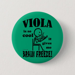 Viola Brain Freeze Ronde Button 5,7 Cm