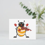 Viola Bug Briefkaart (Staand voorkant)
