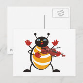 Viola Bug Briefkaart (Voorkant / Achterkant)