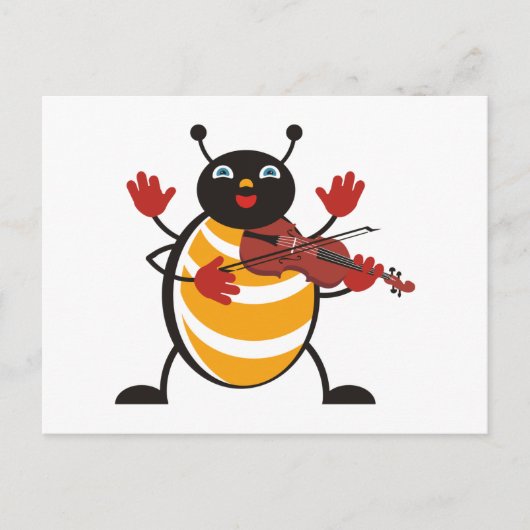 Viola Bug Briefkaart (Voorkant)