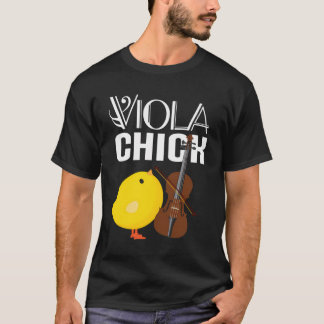 Viola Chick Hoodie Violist Muziek Gift T-shirt