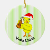 Viola Chick Keramisch Ornament (Voorkant)